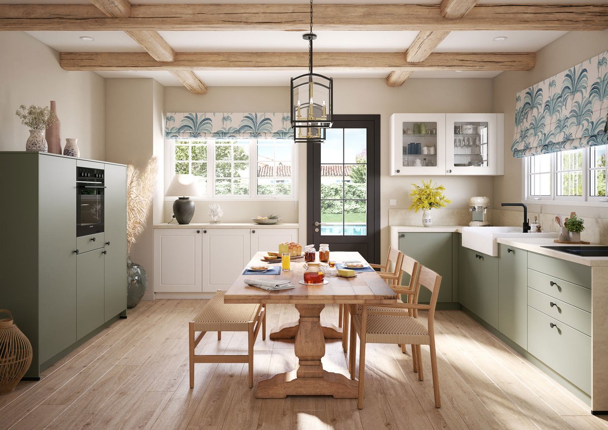 Modelo de cocina Dolce Azul